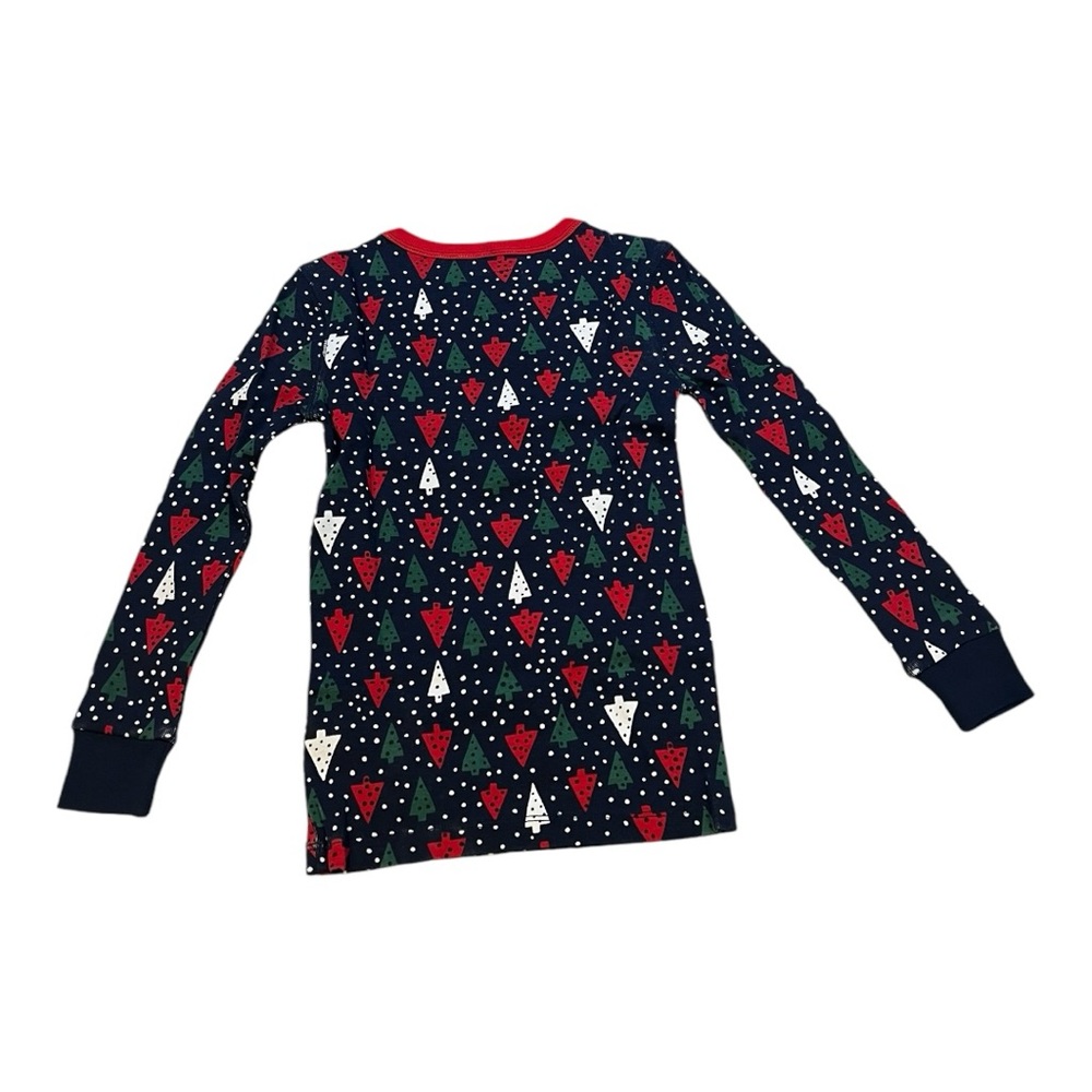J.Crew X Crewcuts Boys Christmas Jammies Pajama Set Red Blue Christmas Trees NEW - Picture 6 of 16